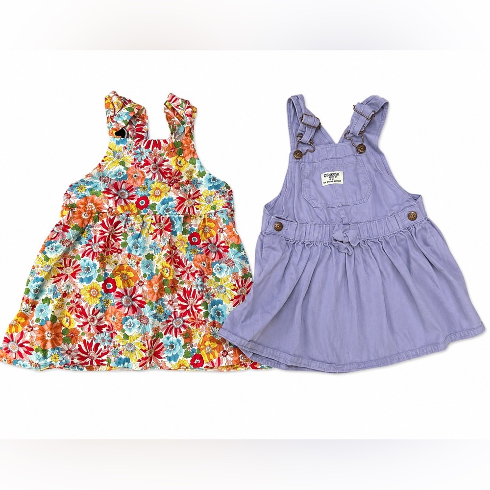 OshKosh B’gosh & Floral Sundress Bundle Girls Size 3T | Spring & Summer Dresses